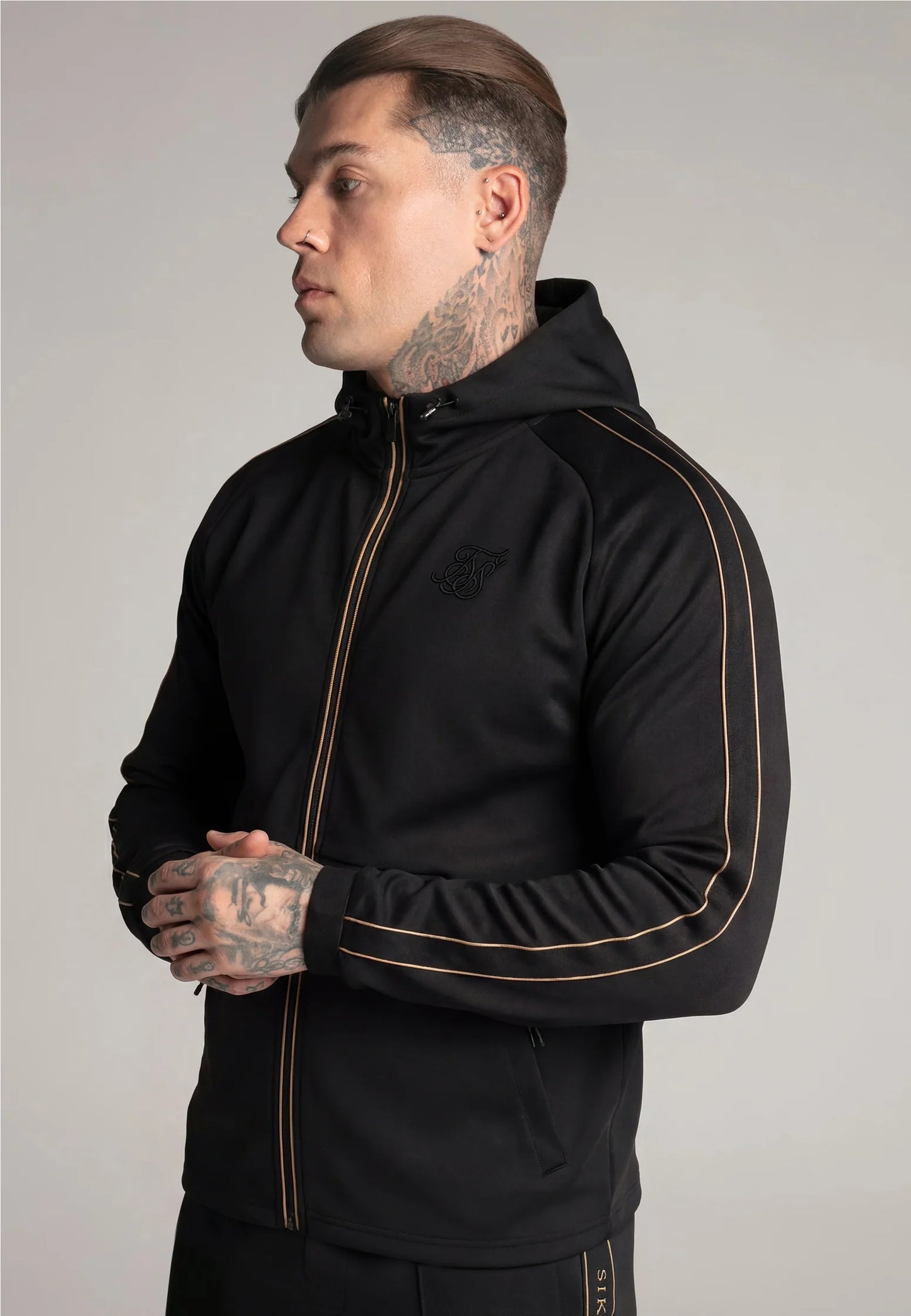 Fato de Treino Preto SikSilk SS26
