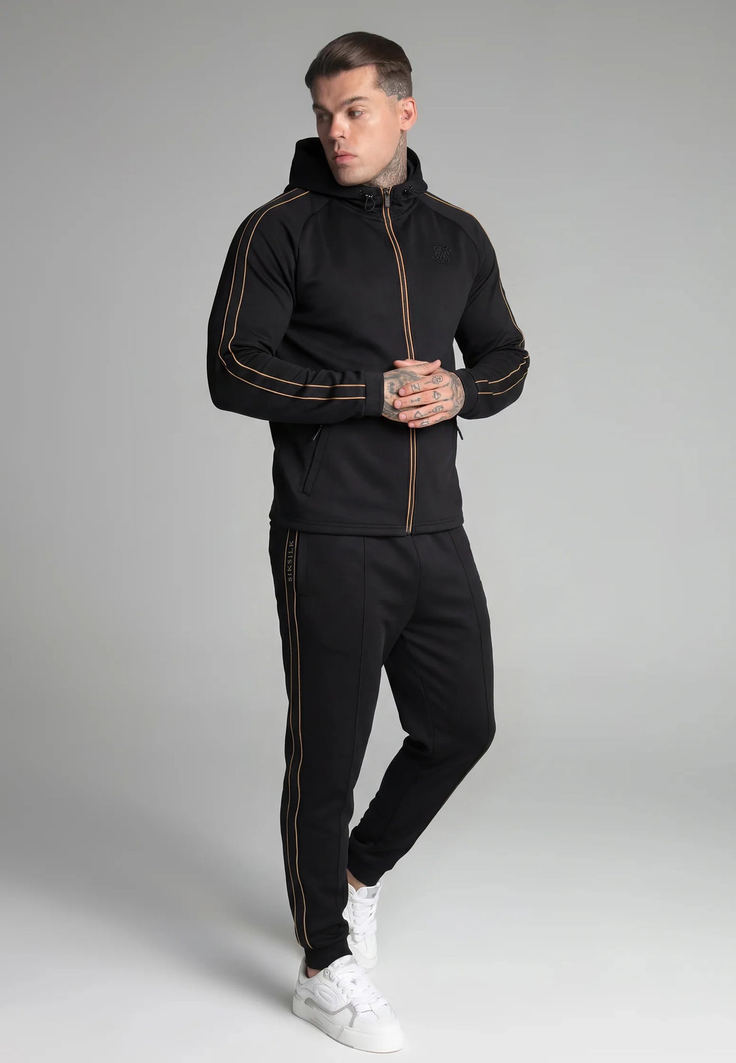 Fato de Treino Preto SikSilk SS26