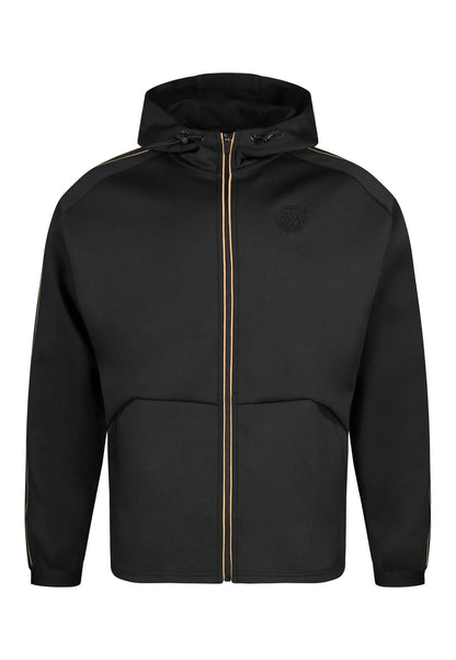 Fato de Treino Preto com Fita Lateral SikSilk