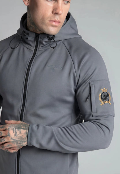 Fato de Treino Cinza Tecido elástico SikSilk