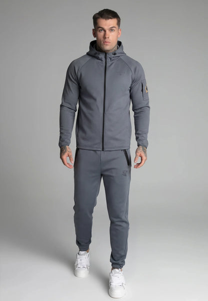 Fato de Treino Cinza Tecido elástico SikSilk