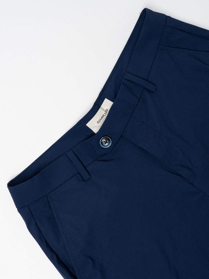 Calça de Tecido Tecnico Azul Gianni Lupo