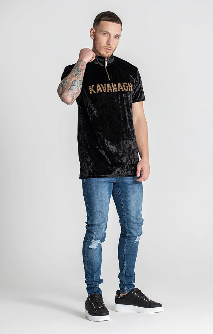 T-shirt Gianni Kavanagh Preta GKM006198 FW24