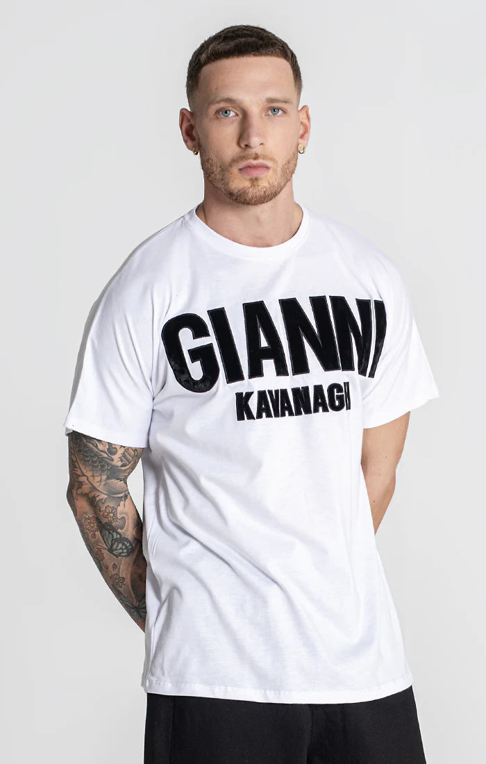 T-shirt Gianni Kavanagh Branca GKM006212 FW24