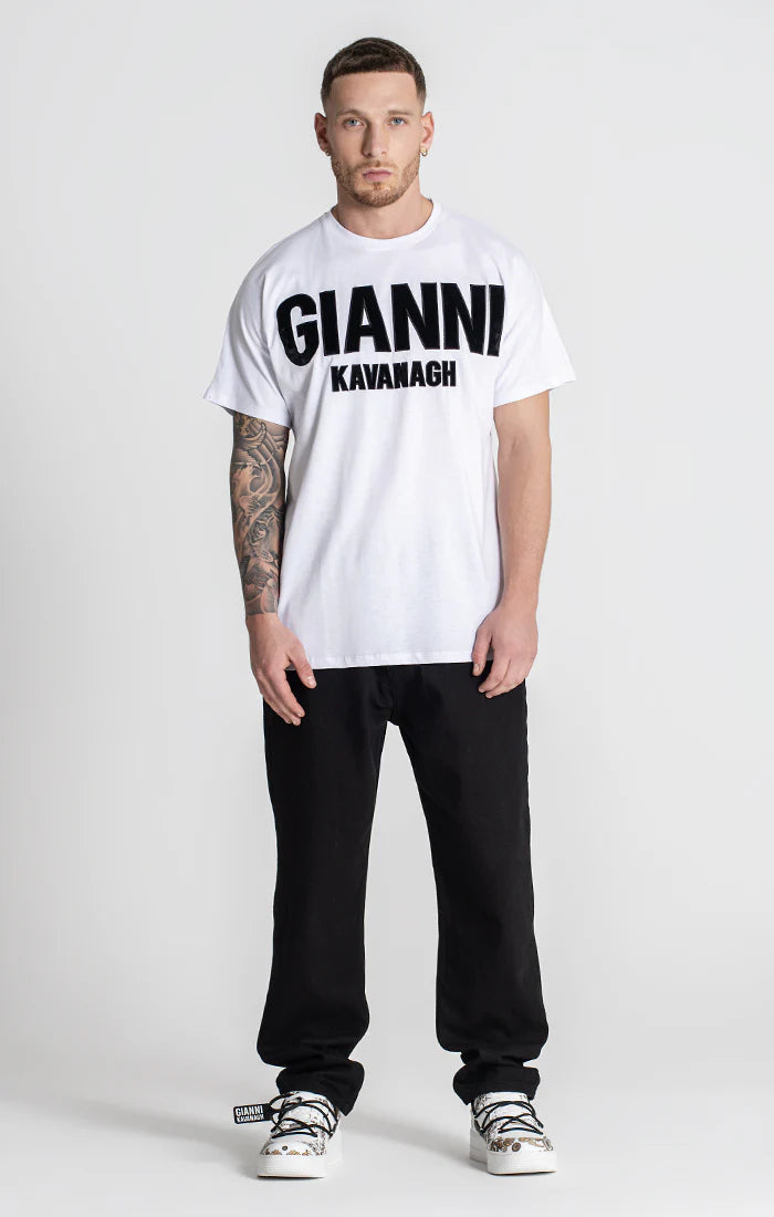 T-shirt Gianni Kavanagh Branca GKM006212 FW24