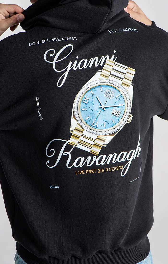 Sweatshirt Gianni Kavanagh Preta GKM006376 FW24