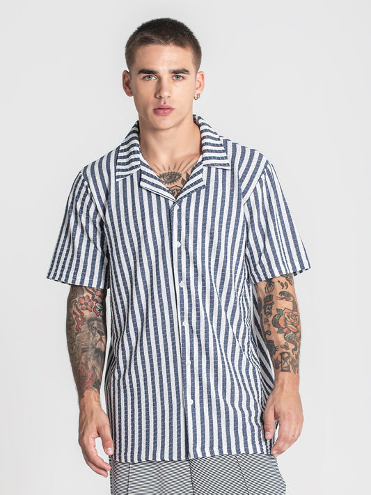 Camisa Azul Gianni Kavanagh SS25