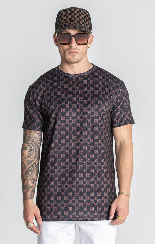 GIANNI KAVANAGH T-SHIRT CASTANHA CLONE SS24