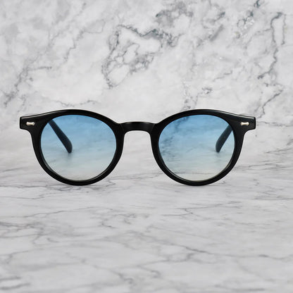 Óculos de Sol JAMES Black - Gradient Blue SS-25 Explicit Poets
