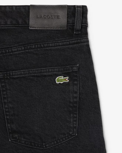 Calças de Ganga Slim-Fit Lacoste Preto Lacoste