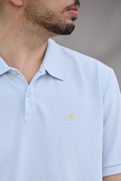 Polo Azul Claro Calvin Klein SS25 Calvin Klein