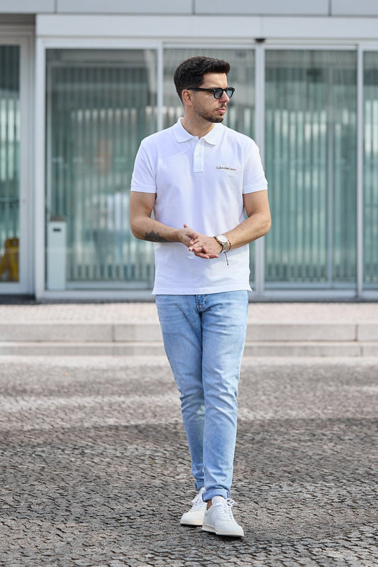 Polo Cru Calvin Klein SS25