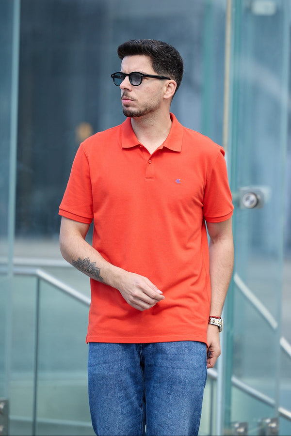 Polo Vermelho Calvin Klein  SS25