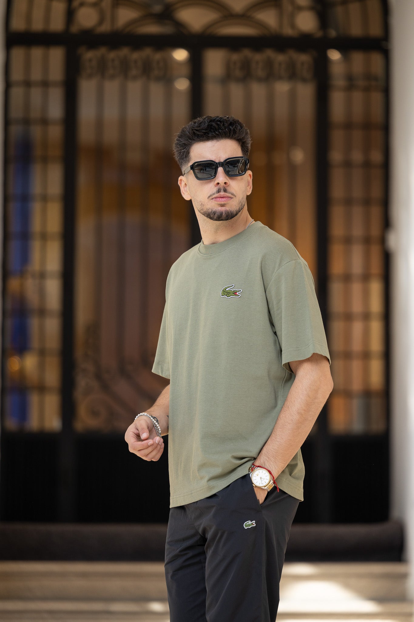 T-shirt Lacoste Verde TH2745 FW24