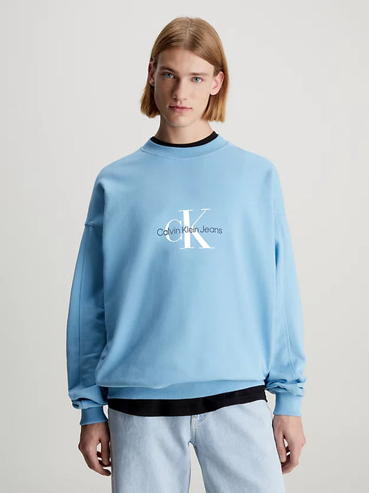 Sweatshirt Calvin Klein Azul J30J325426CEZ SS24
