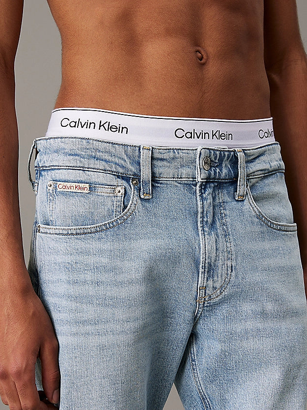 Calça de Ganga Calvin Klein SS25