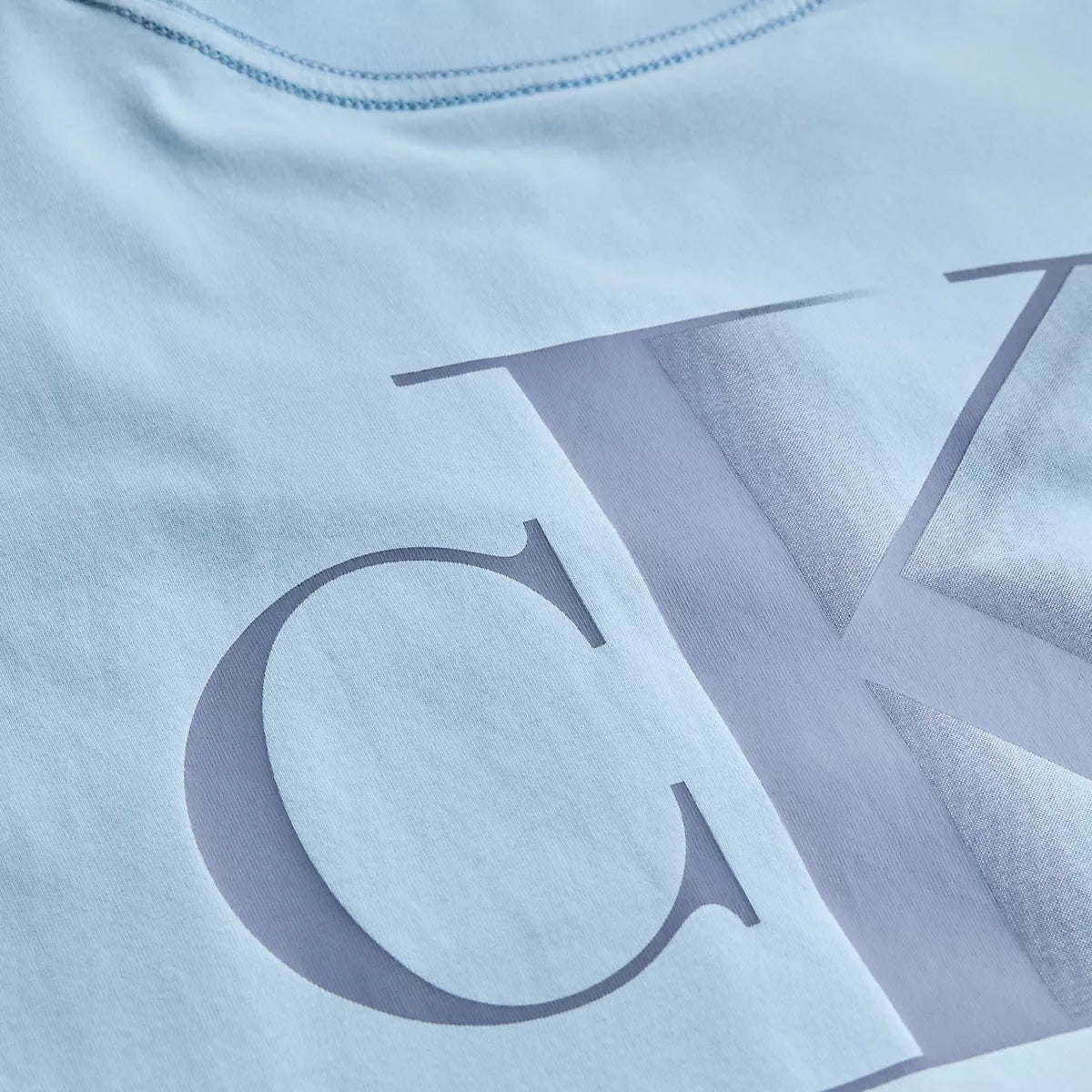 T-shirt Azul Calvin Klein SS25