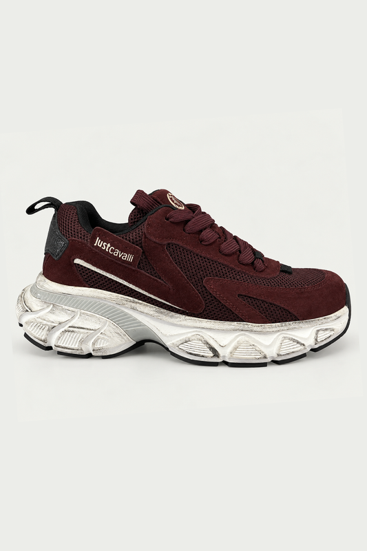 Sapatilhas Chunky Just Cavalli Bordeaux Just Cavalli W