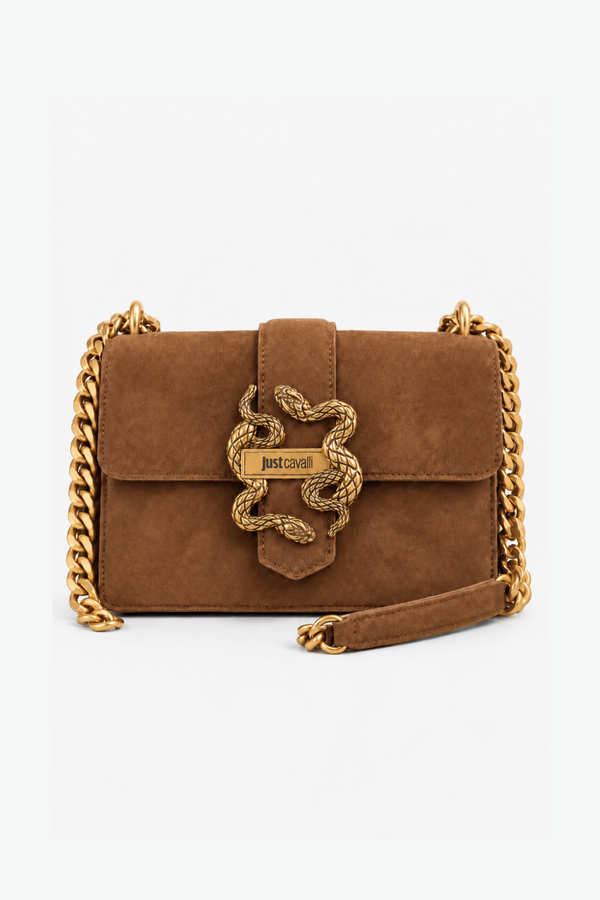 Mala de Ombro Just Cavalli Camel
