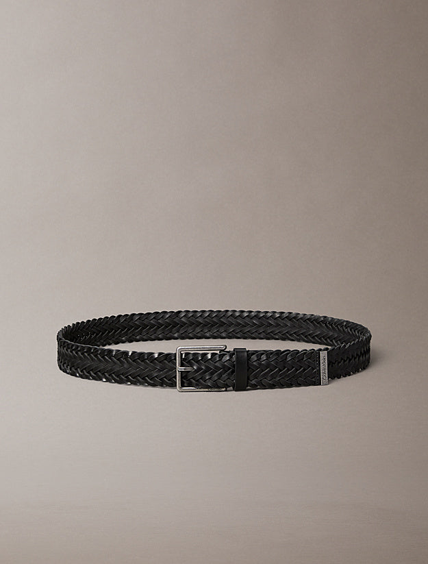Cinto em Pele Calvin Klein Preto Calvin Klein