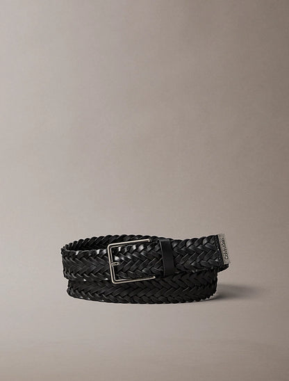 Cinto em Pele Calvin Klein Preto Calvin Klein