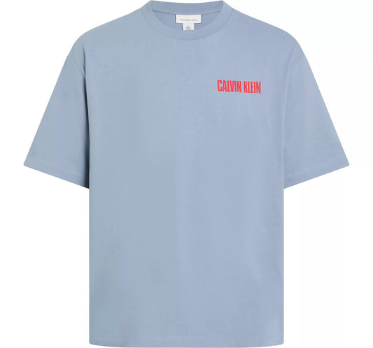 T-shirt Azul Calvin Klein SS25