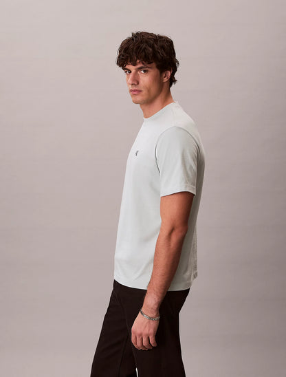 T-shirt Verde com Logo Calvin Klein