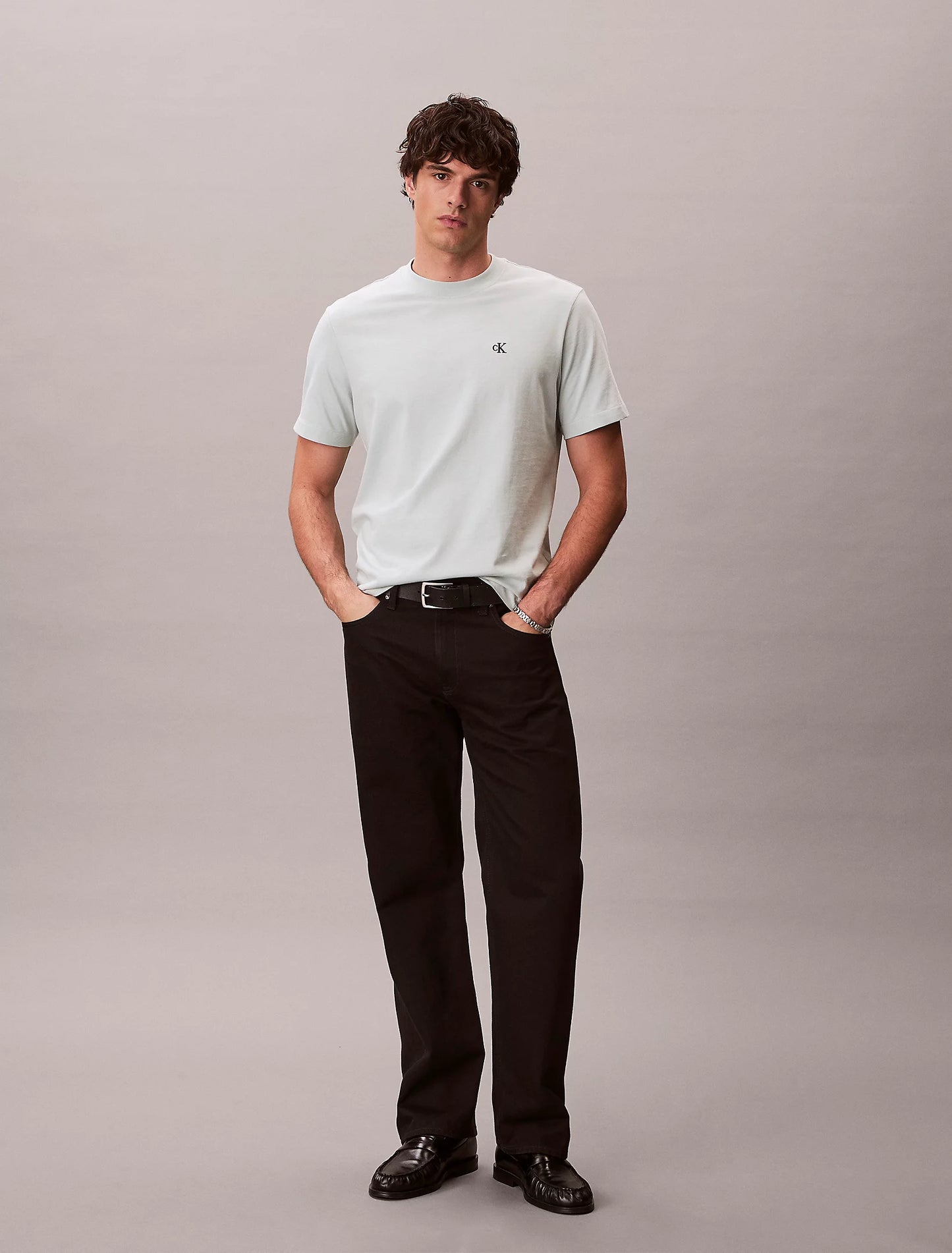 T-shirt Verde Calvin Klein SS26