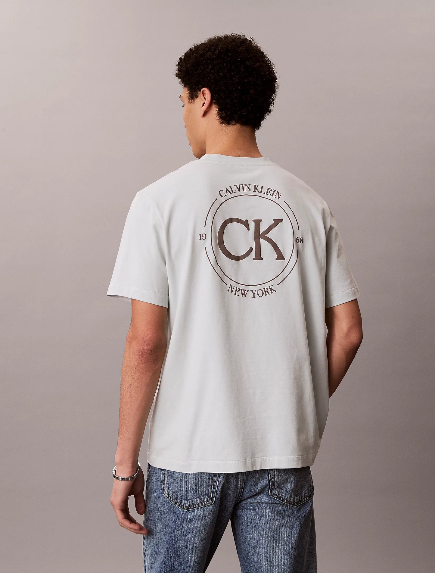 T-shirt Verde Calvin Klein SS26