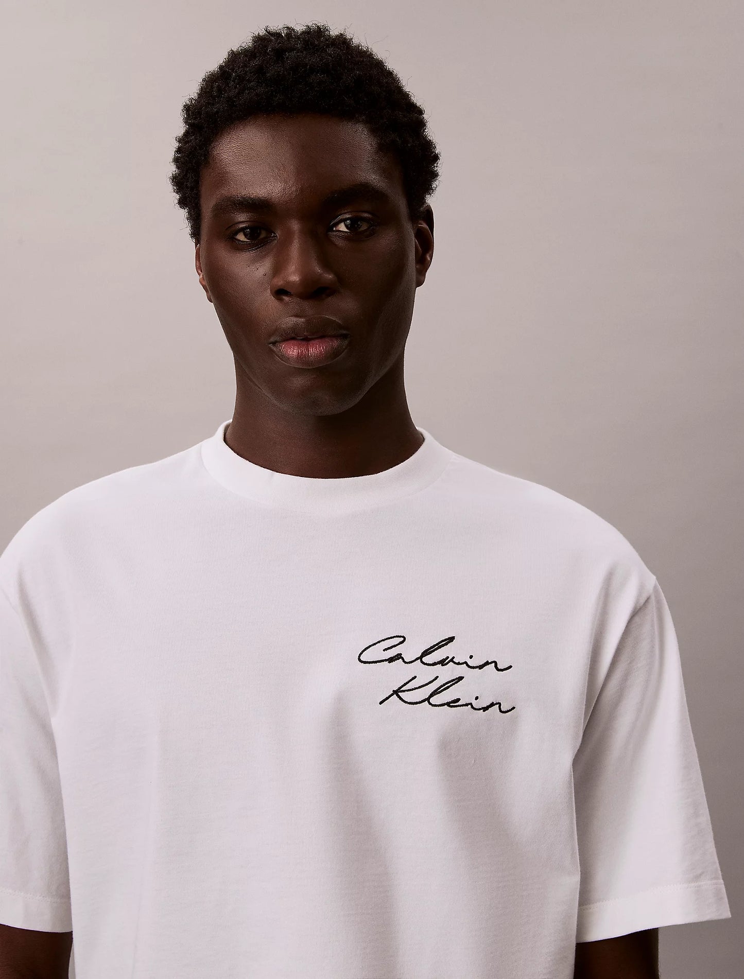 T-shirt Branca Calvin Klein SS26