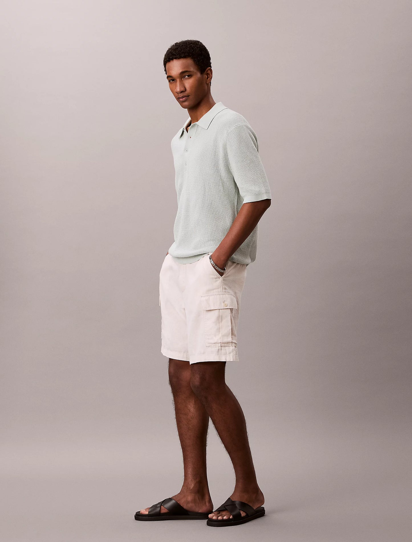 Polo Verde Calvin Klein SS26