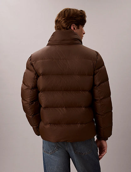 Casaco Acolchoado Calvin Klein Relaxed Fit Castanho Calvin Klein