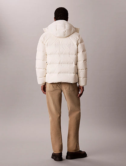 Casaco Puffer Relaxed Calvin Klein Branco Calvin Klein