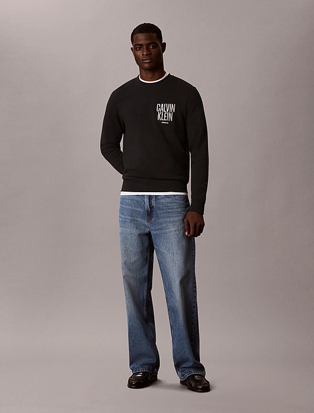 Sweatshirt Calvin Klein Preta com Logótipo Calvin Klein