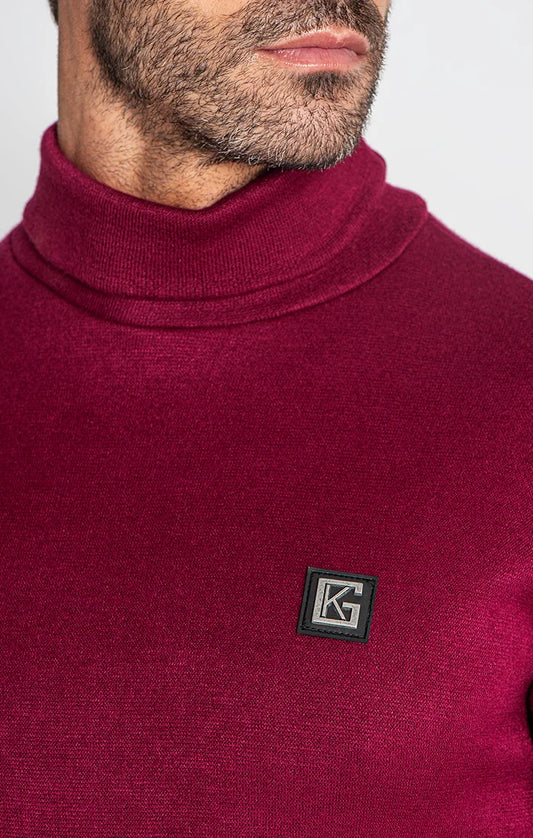Camisola Gola Alta Gianni Kavanagh Bordeaux Gianni Kavanagh
