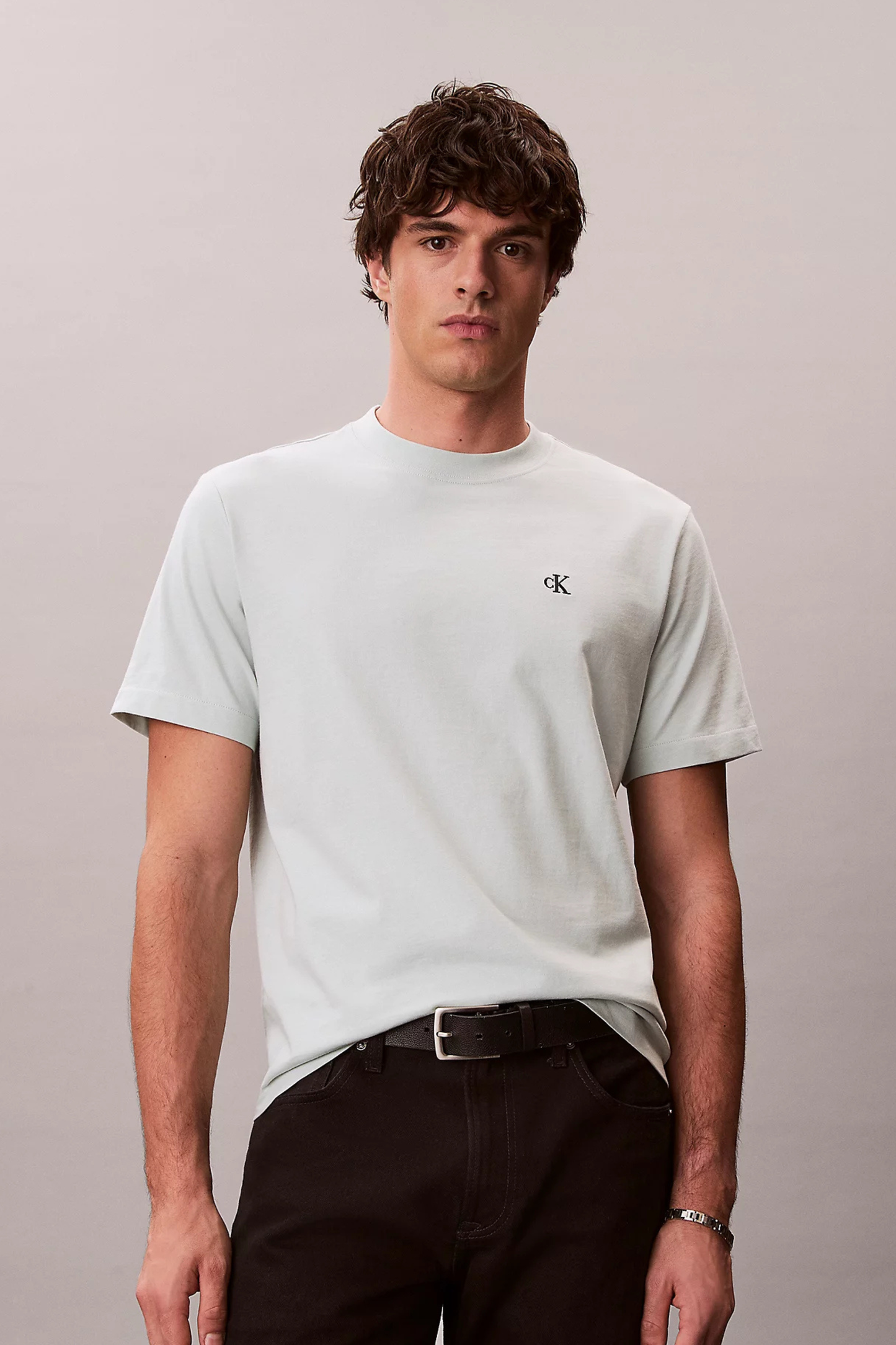 T-shirt Verde Calvin Klein SS26