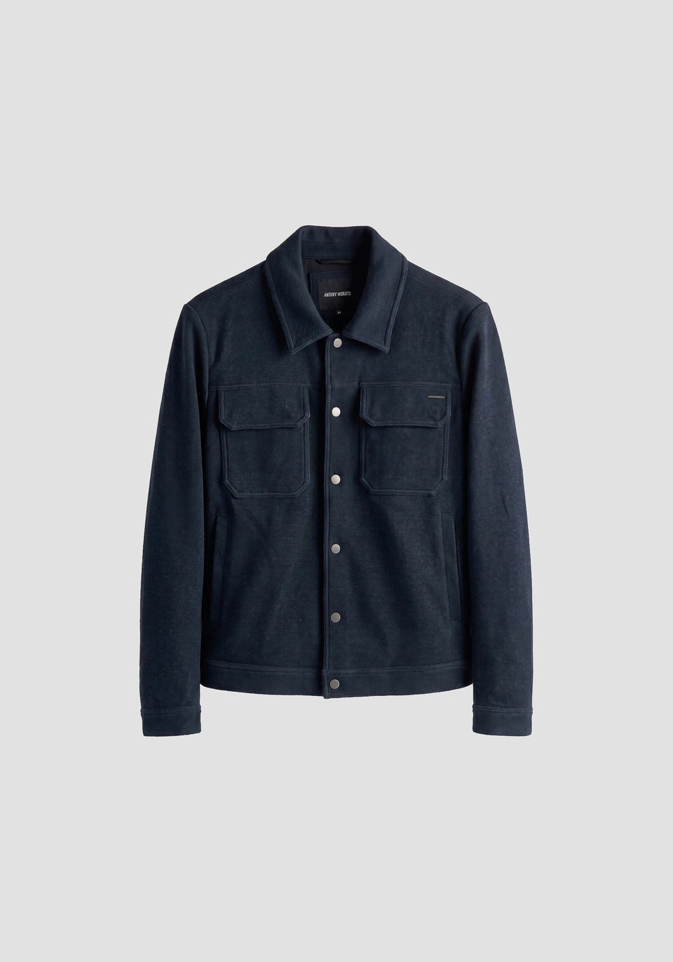 Sobrecamisa Slim-fit Azul