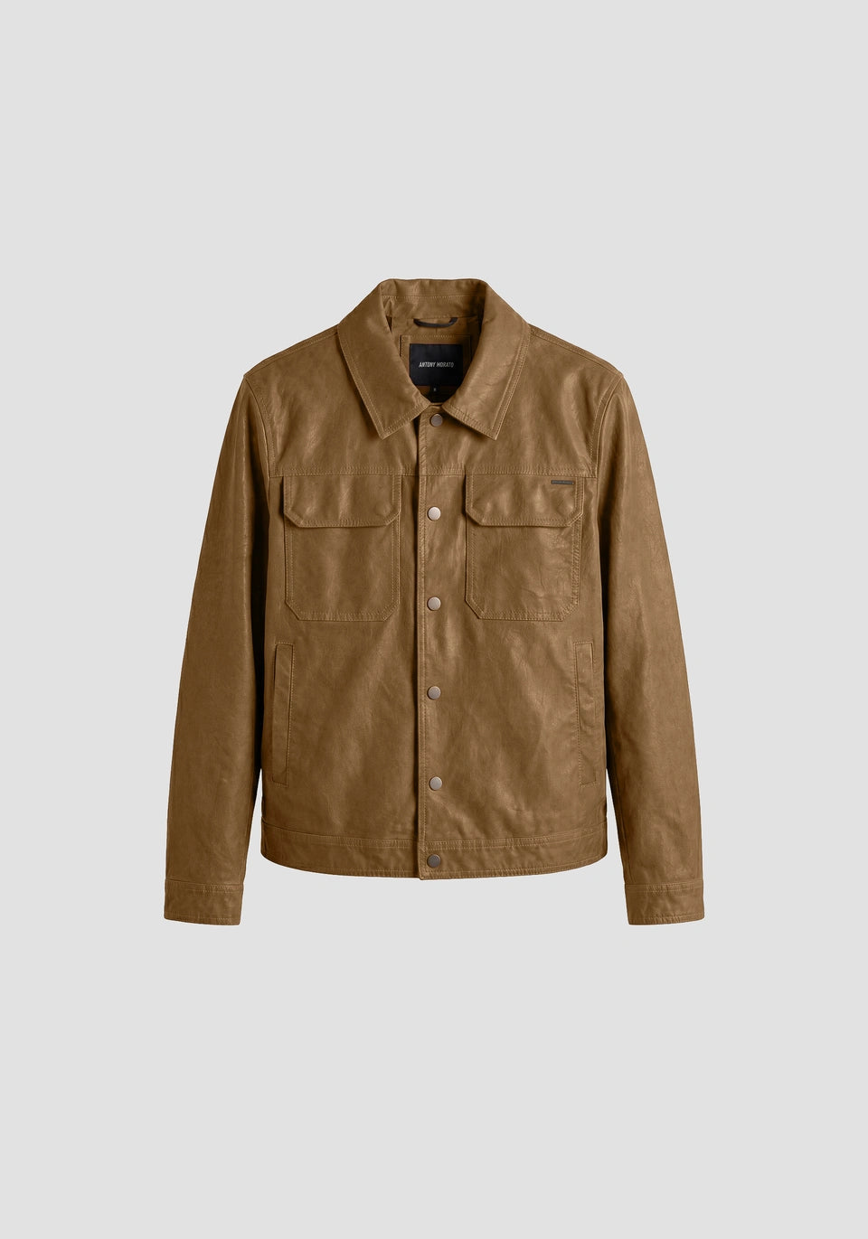 Sobrecamisa Slim-fit Bege