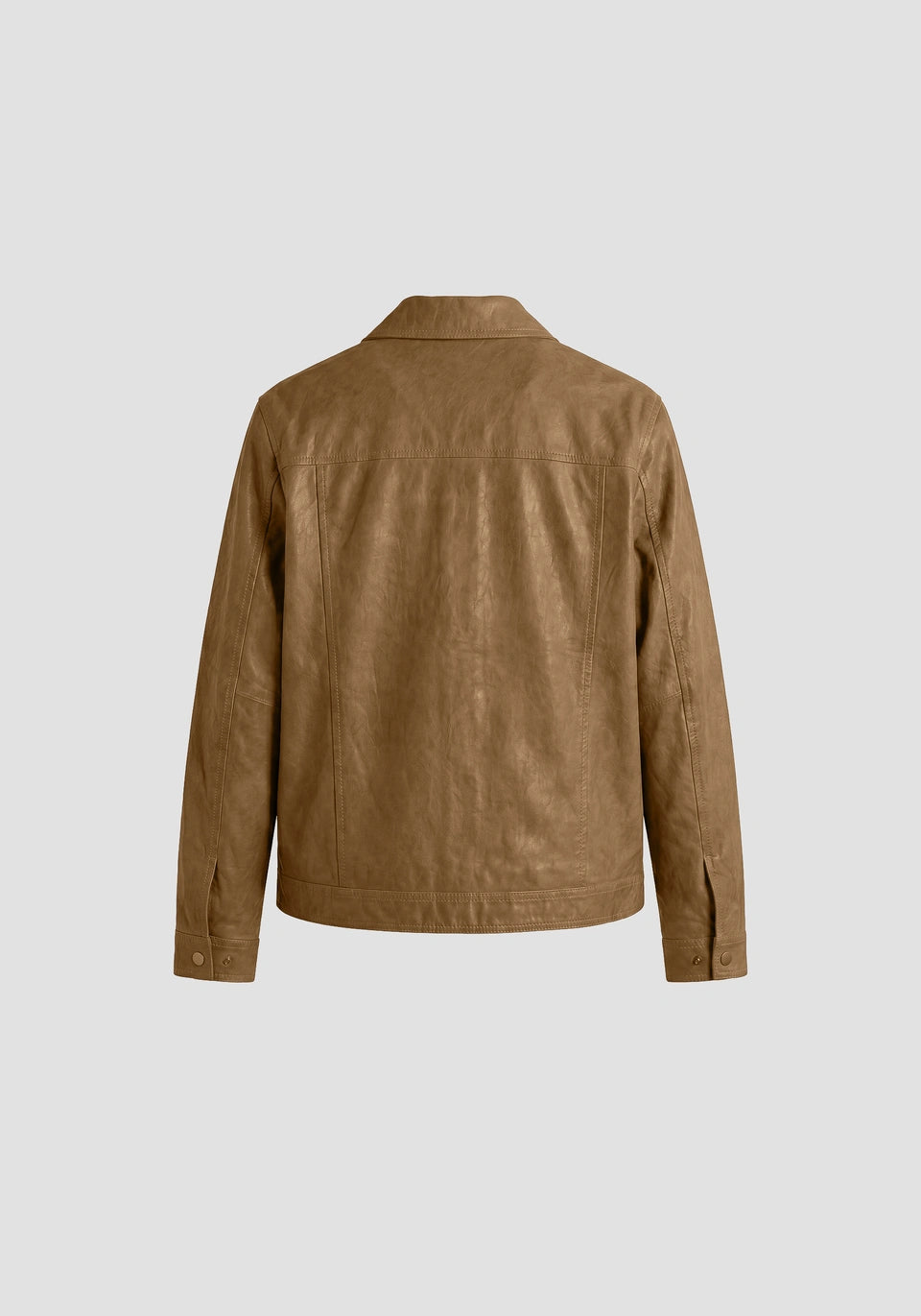 Sobrecamisa Slim-fit Bege