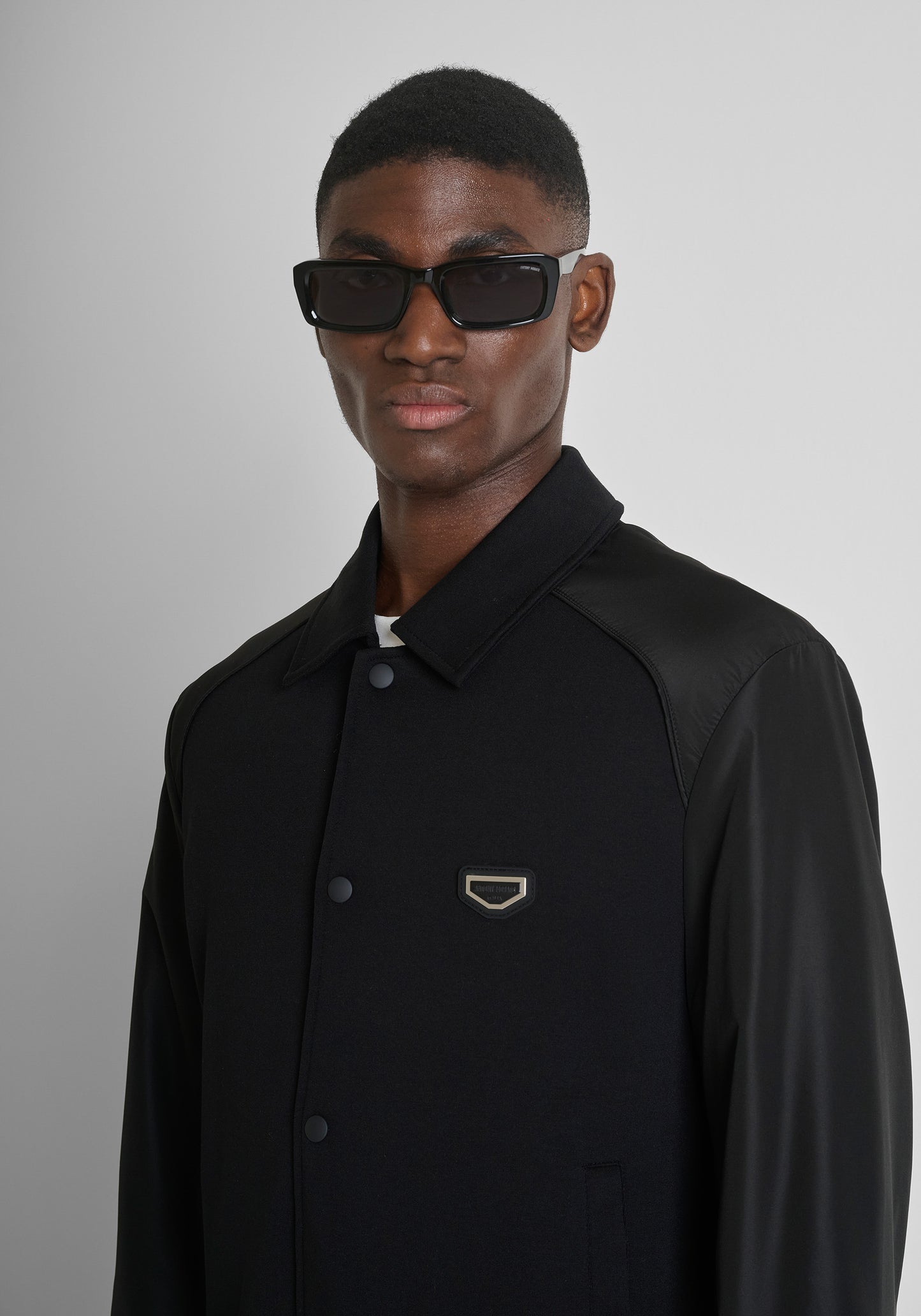 Casaco Camiseiro Preto Antony Morato SS26