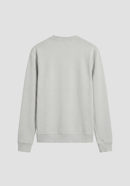 Sweatshirt Cinza com Estampa Alto Relevo Antony Morato