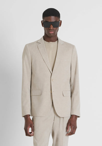 Fato Linho Bege Antony Morato SS25 Antony Morato