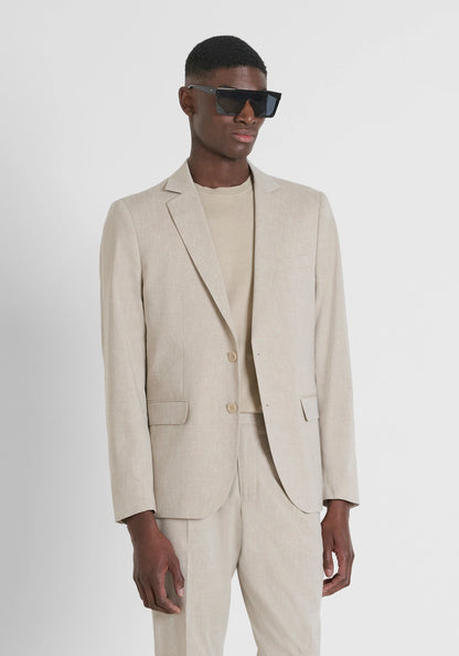 Fato Linho Bege Antony Morato SS25 Antony Morato