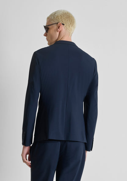 Blazer Tecido Técnico Azul Antony Morato