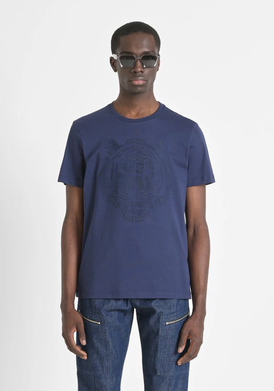 T-shirt Azul Antony Morato MMKS02463 SS25