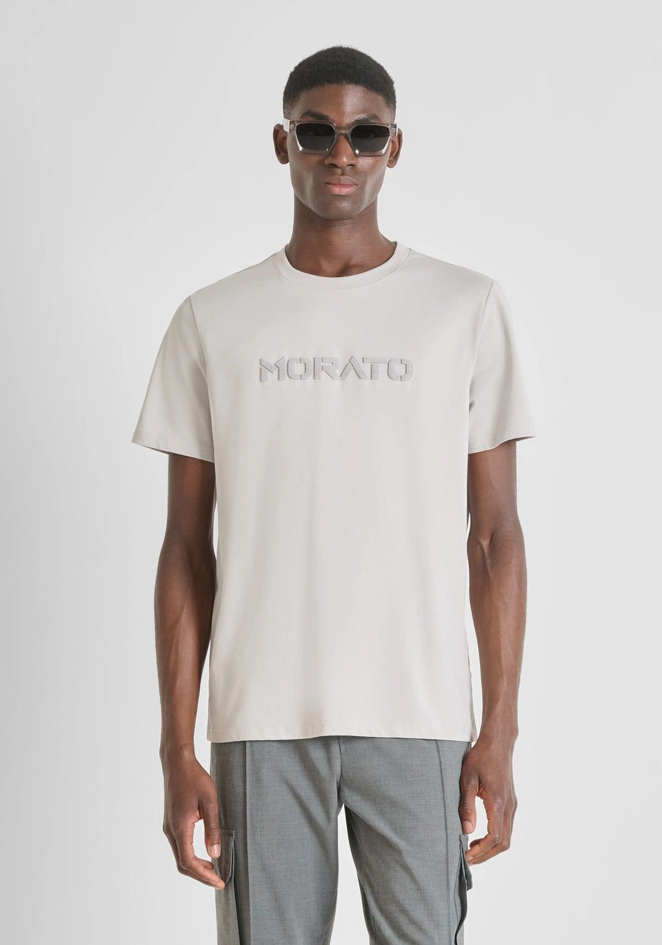T-shirt Cinza Antony Morato FW25