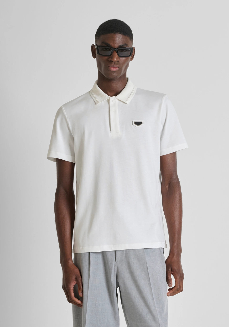 Polo Branco Antony Morato SS26