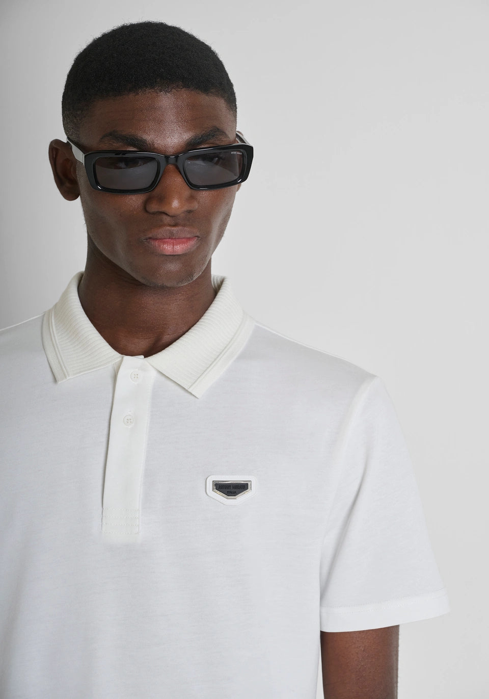 Polo Branco Antony Morato SS26