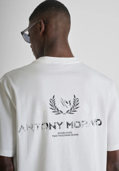 T-shirt Branca Antony Morato SS26 Antony Morato