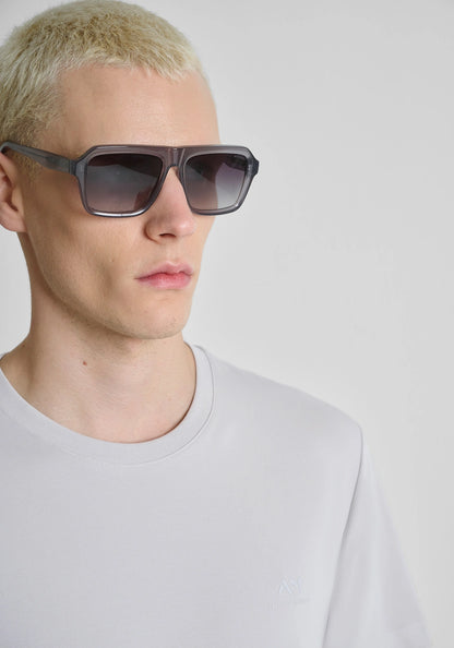 T-shirt Cinza Slim Fit Antony Morato